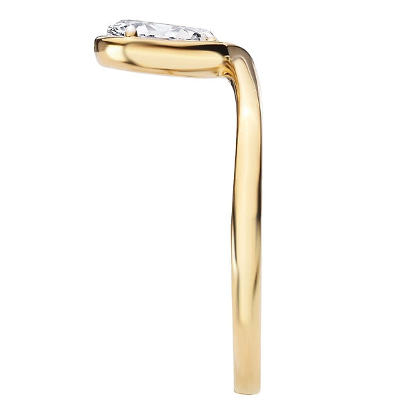 Loop Front Lab Grown Diamond Solitaire