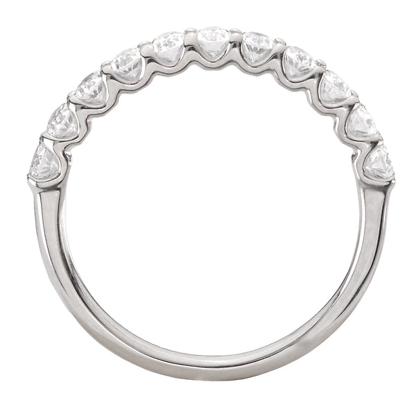 Diamond Half Eternity Band