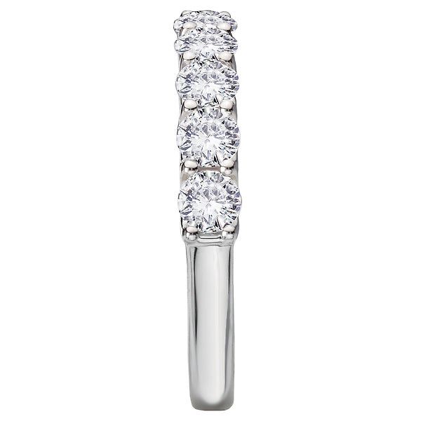 Tesoro Diamond Half Eternity Band