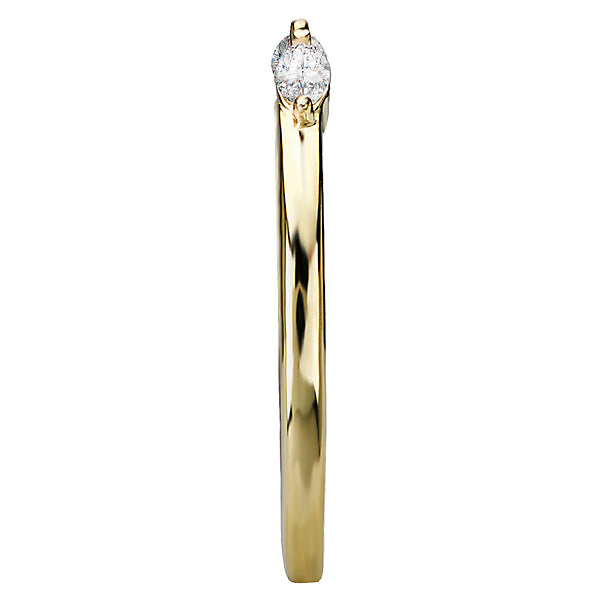 Marquise Diamond Open Cuff Ring