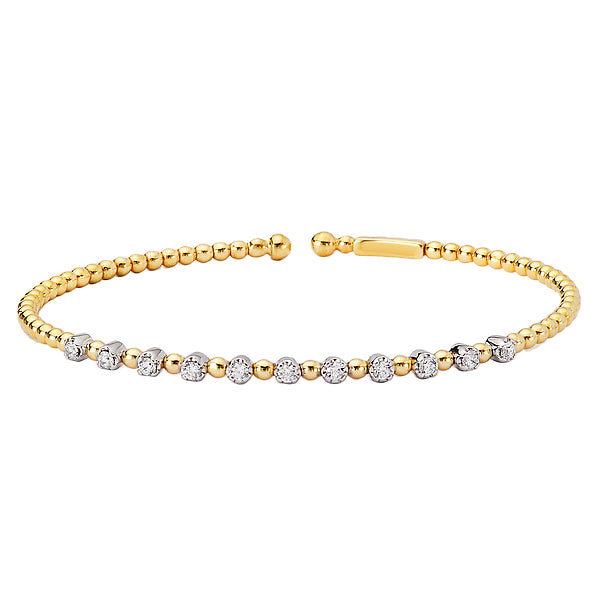 Two-Tone Diamond Bracelet