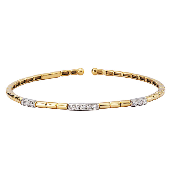 Diamond Cuff Fashion Bracelet
