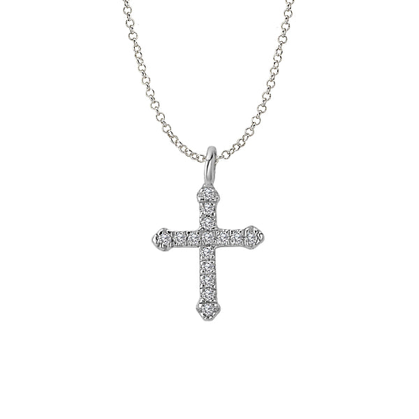 Diamond Cross Fashion Necklace