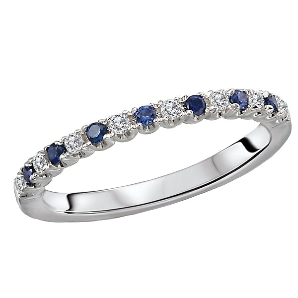 Sapphire and Diamond Ring