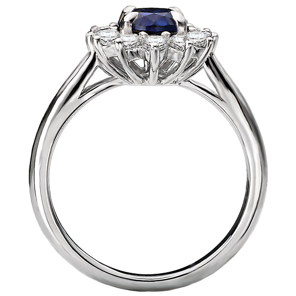 Ladies Fashion Diamond and Gemstone Ring