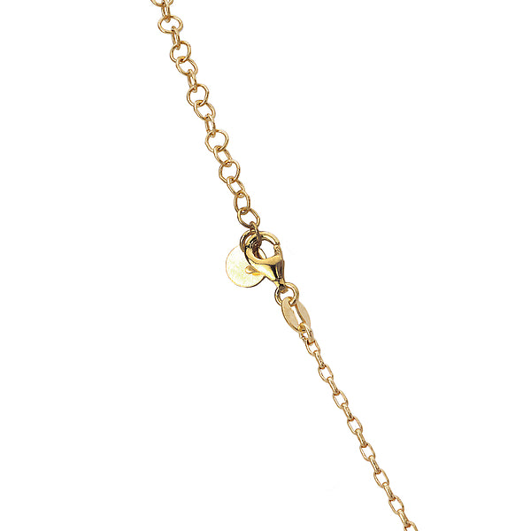 Italian Gold Plated Bead Necklace