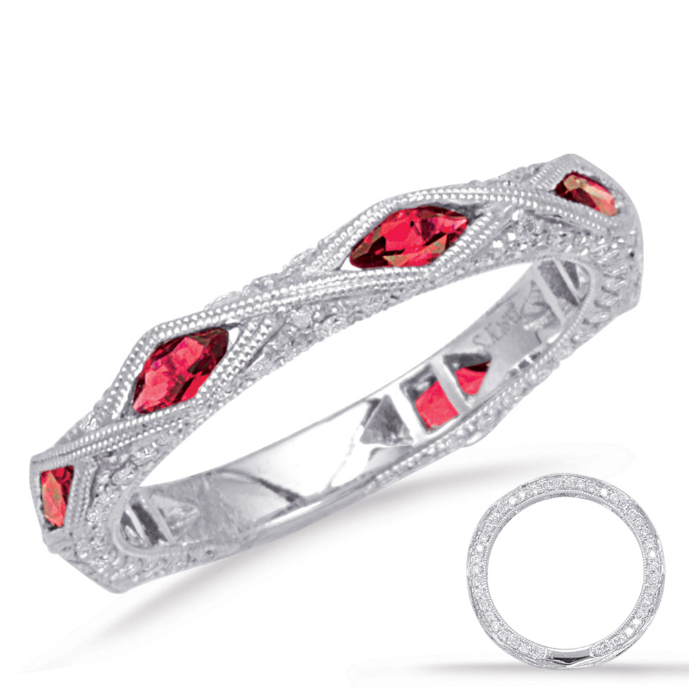 Ruby &amp; Diamond Band