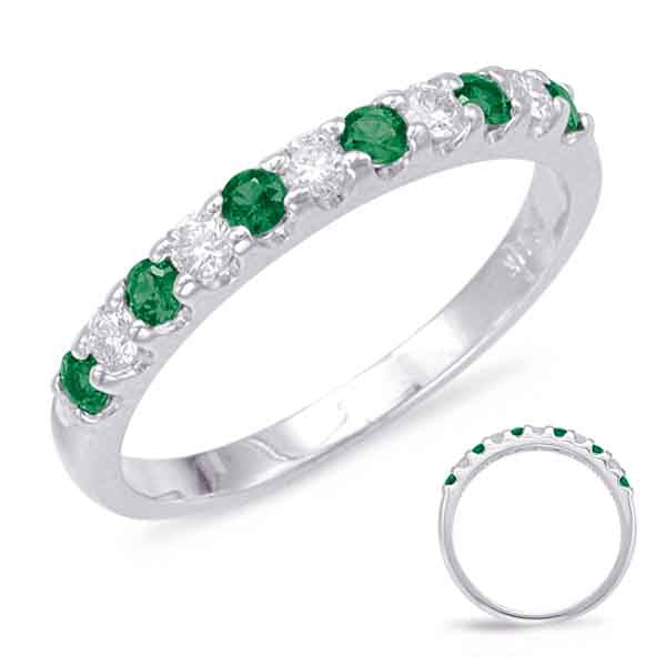 Emerald &amp; Diamond Ring