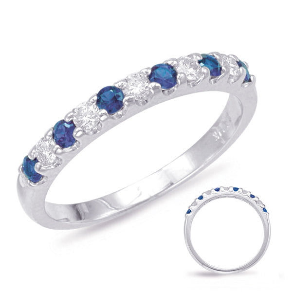 Sapphire &amp; Diamond Band