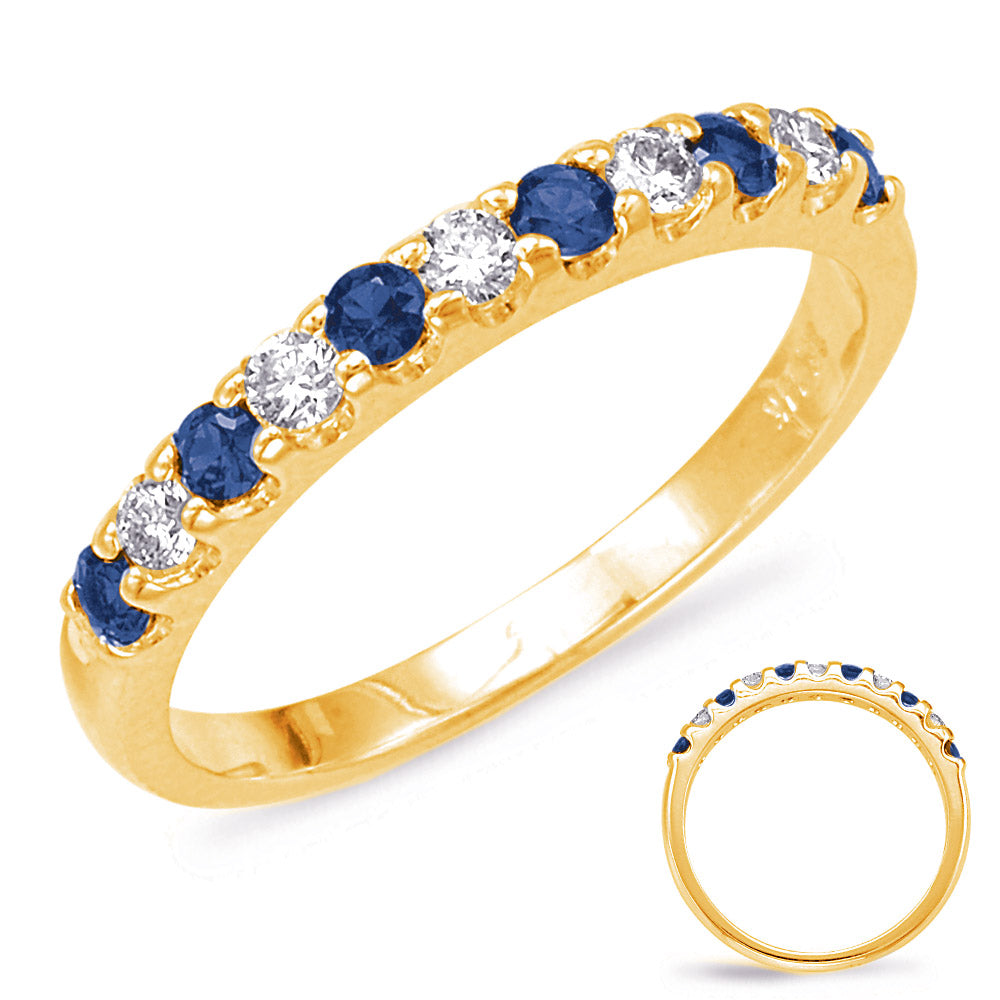 Sapphire &amp; Diamond Band