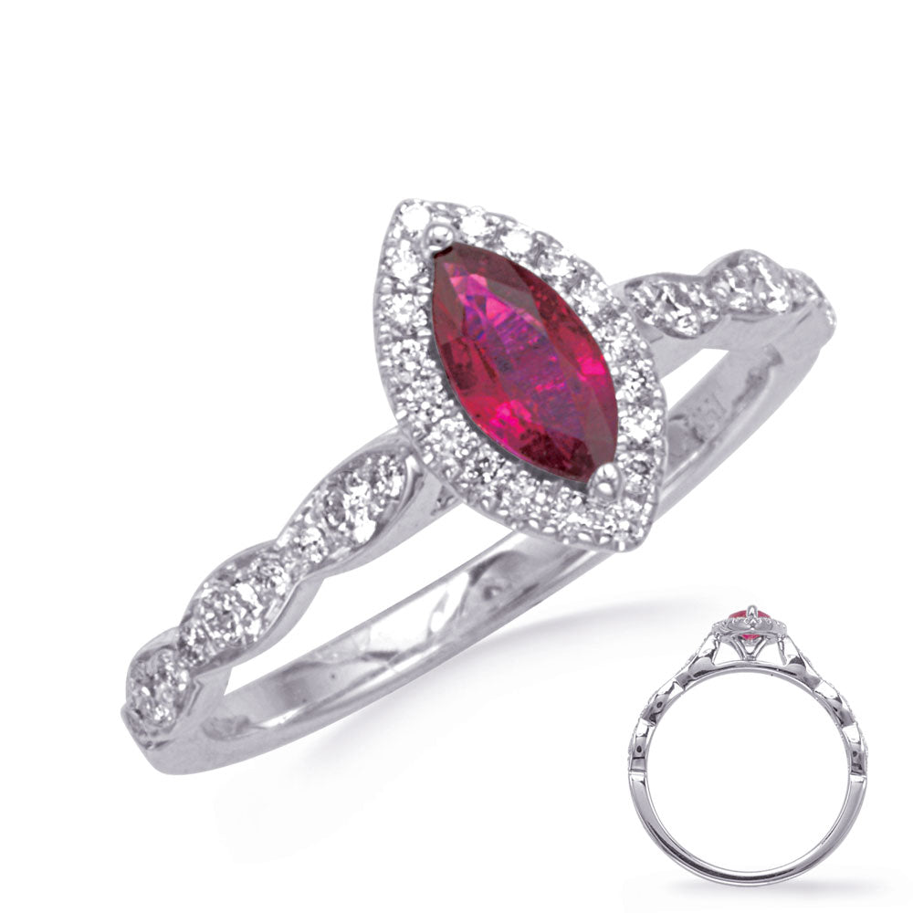 Ruby &amp; Diamond Ring