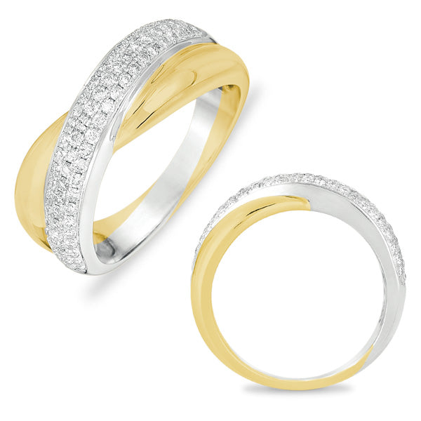 White &amp; Yellow Gold Ring