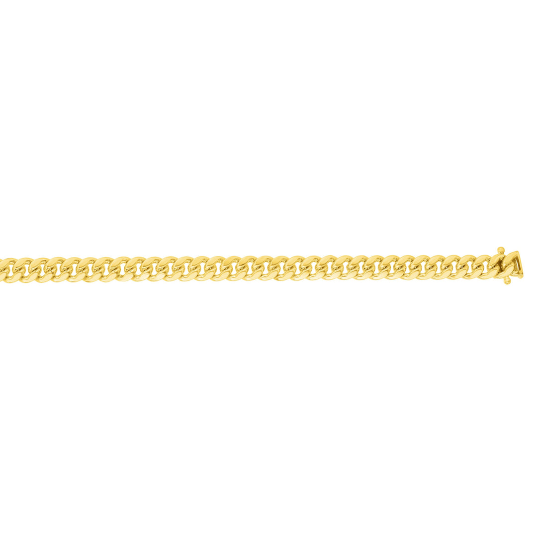 14K Gold 22"" 3.9mm Classic Miami Cuban